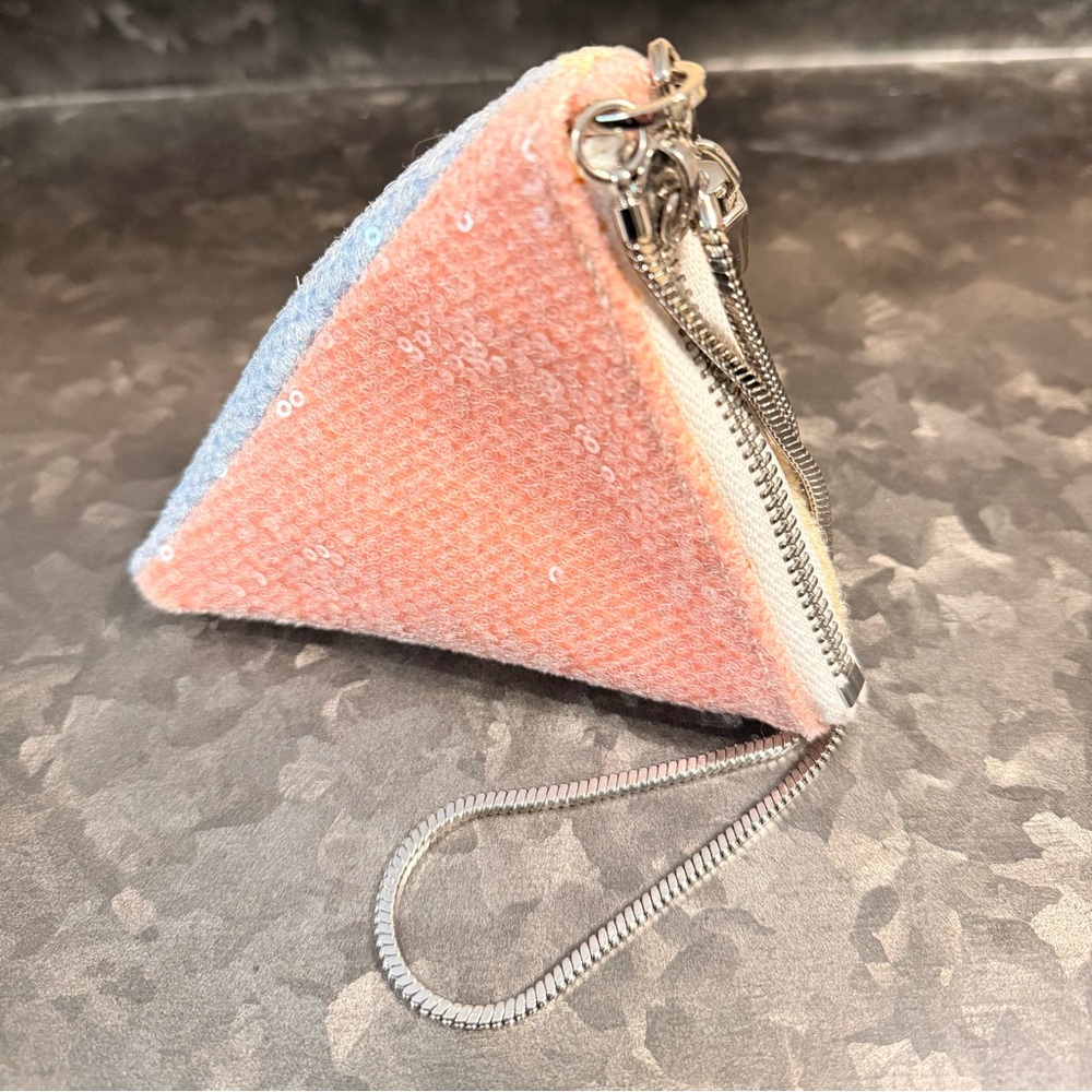 Charles & Keith Sequin Color Block Tassel Pyramid… - image 2